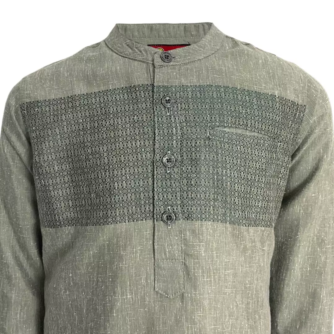 Pingu Koko Kurta Anak Laki Laki Printing Panjang Abu 93900627