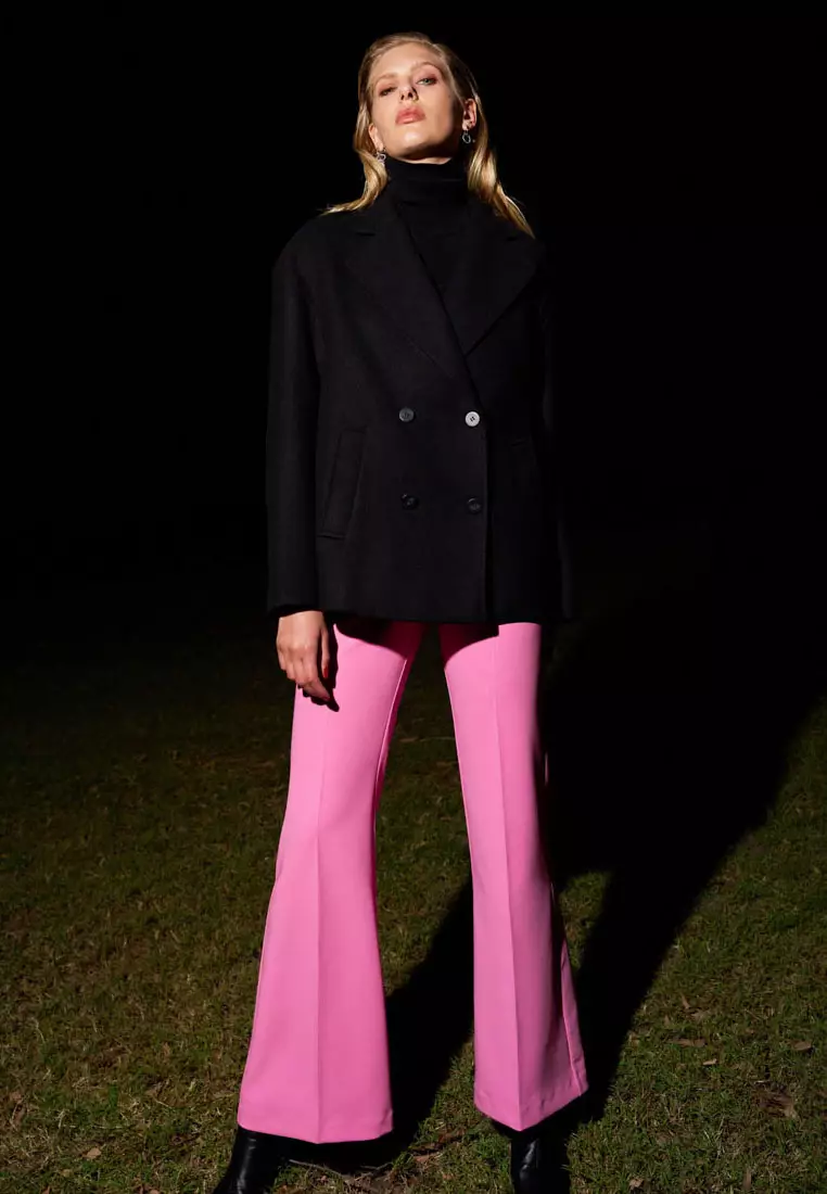 Belmore Crepe Flared Pants