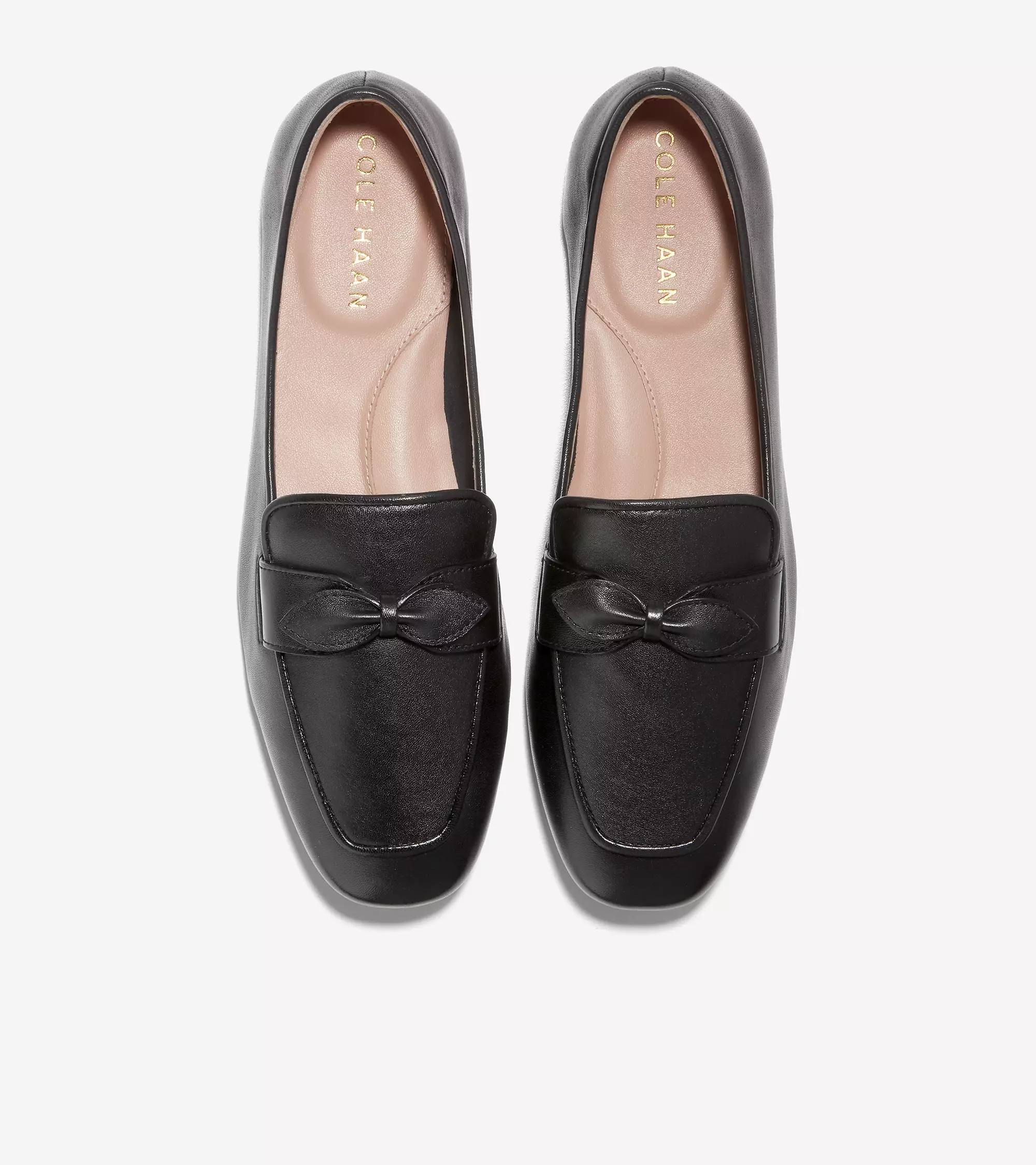 Cole Haan Woman Ch York Bow Loafer:Black Ltr - Sepatu Wanita (Hitam)