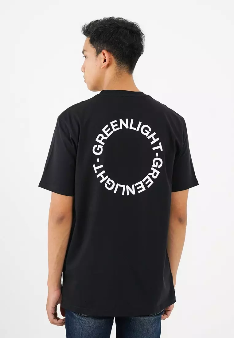 Greenlight Men's T-Shirt Short Sleeve Regular Fit Cotton Logo Lais 181224