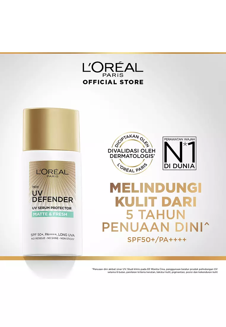 L'Oreal Paris UV Defender UV Protector Matte & Fresh SPF50+ / PA++++