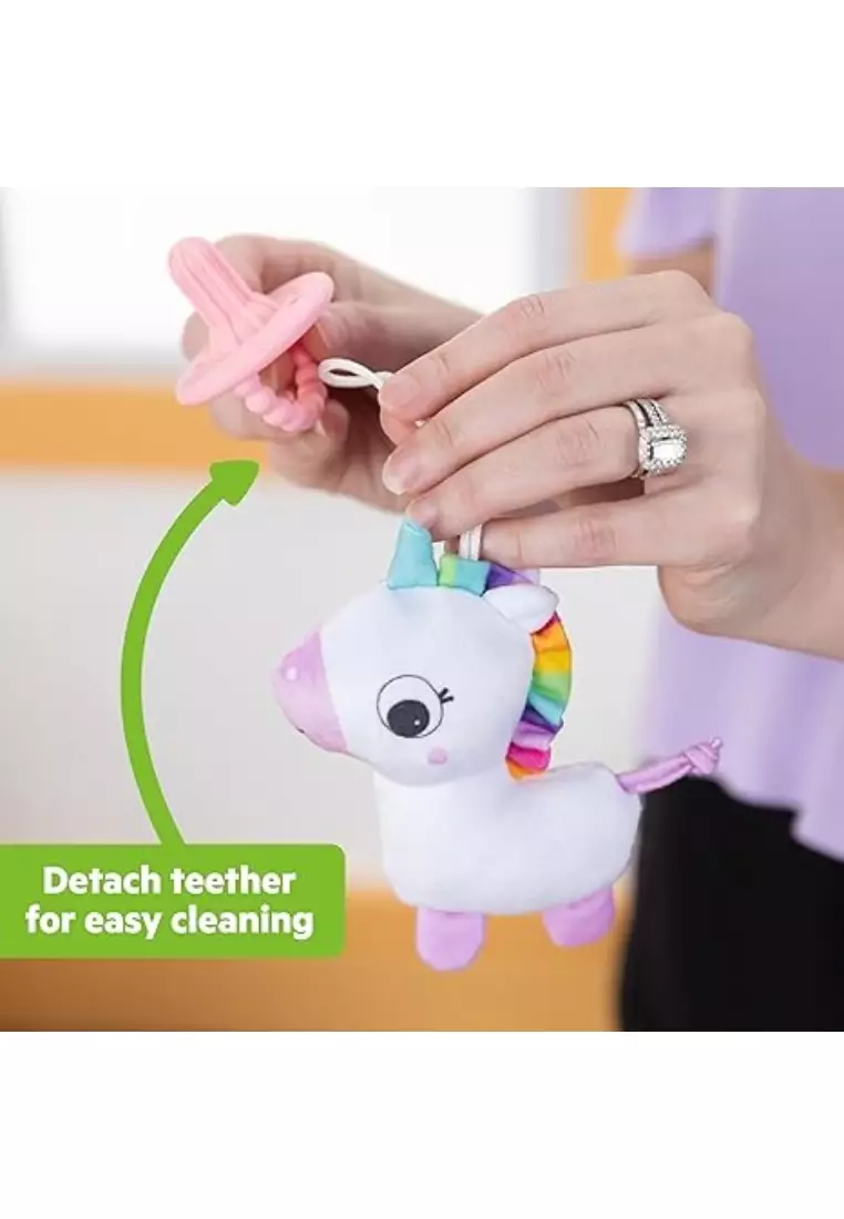 Soothe Mate Plush Teether Toy- Unicorn