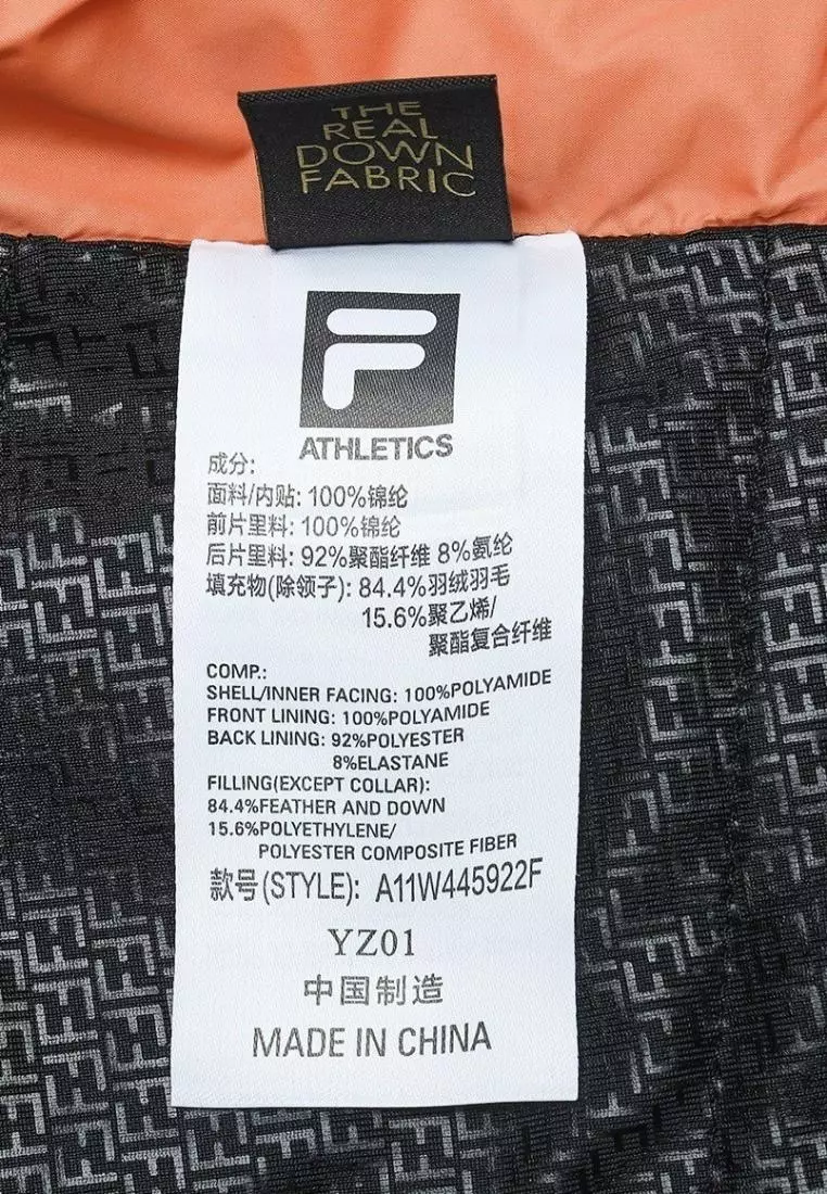 FILA CORE ATHLETICS GOLF X VERSAILLES COLLECTION Women Woven Vest (Orange)