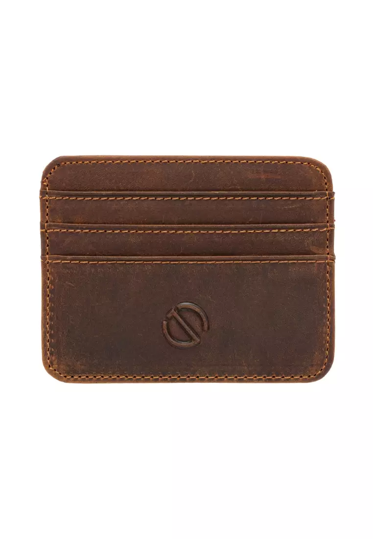 Jual Jack Studio Jack Studio Full Grain Crazy Horse Leather Slim Card