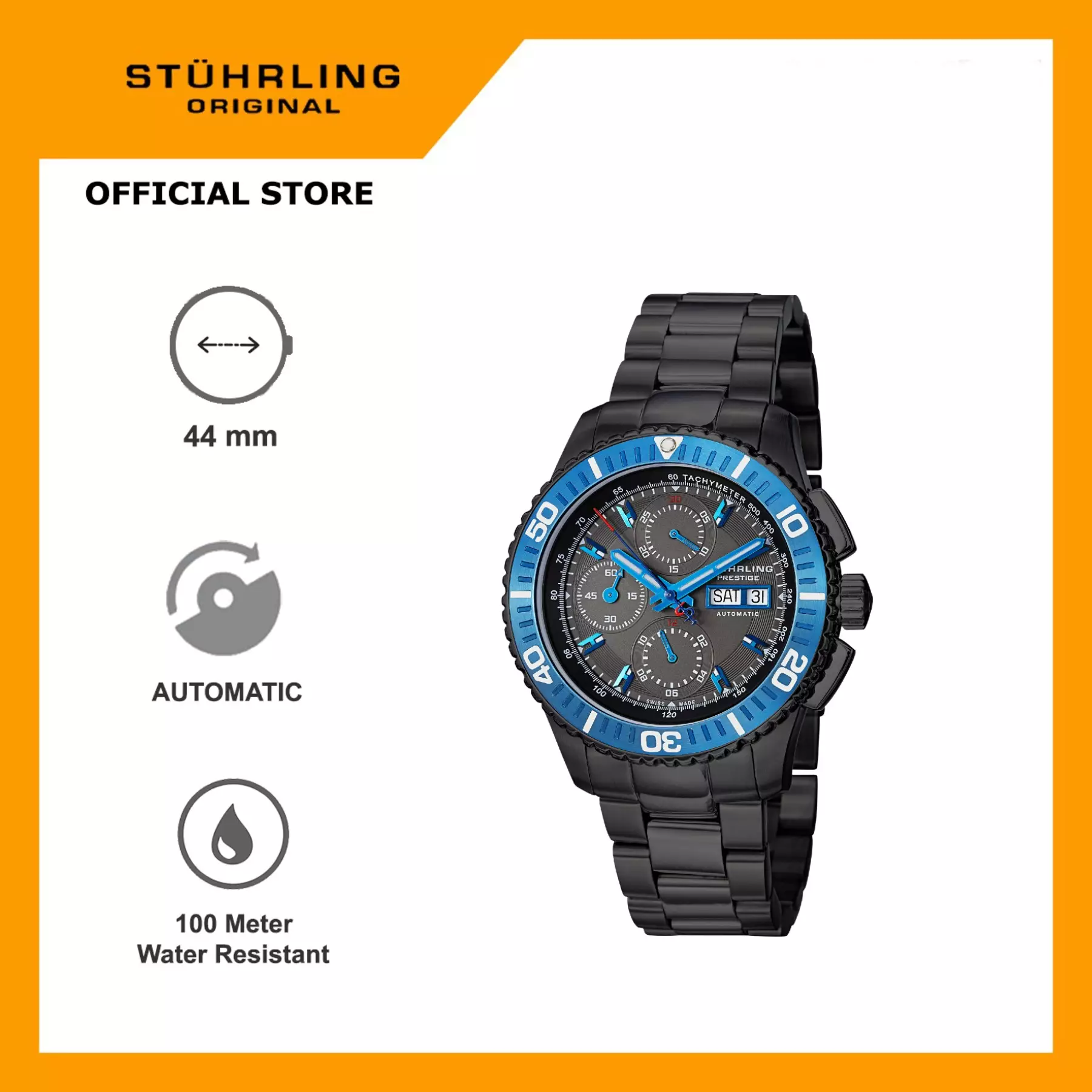 Stuhrling original harga on sale