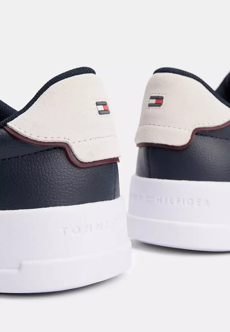 Court Leather Sneakers - Tommy Mainline