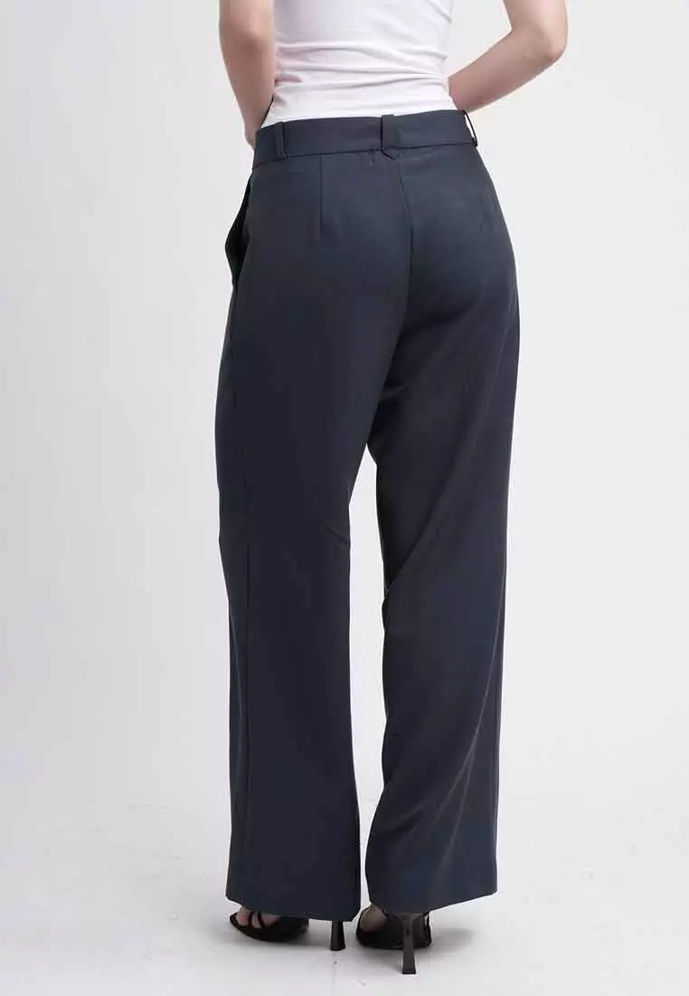 Cassia High-Waist Wide Leg Trousers