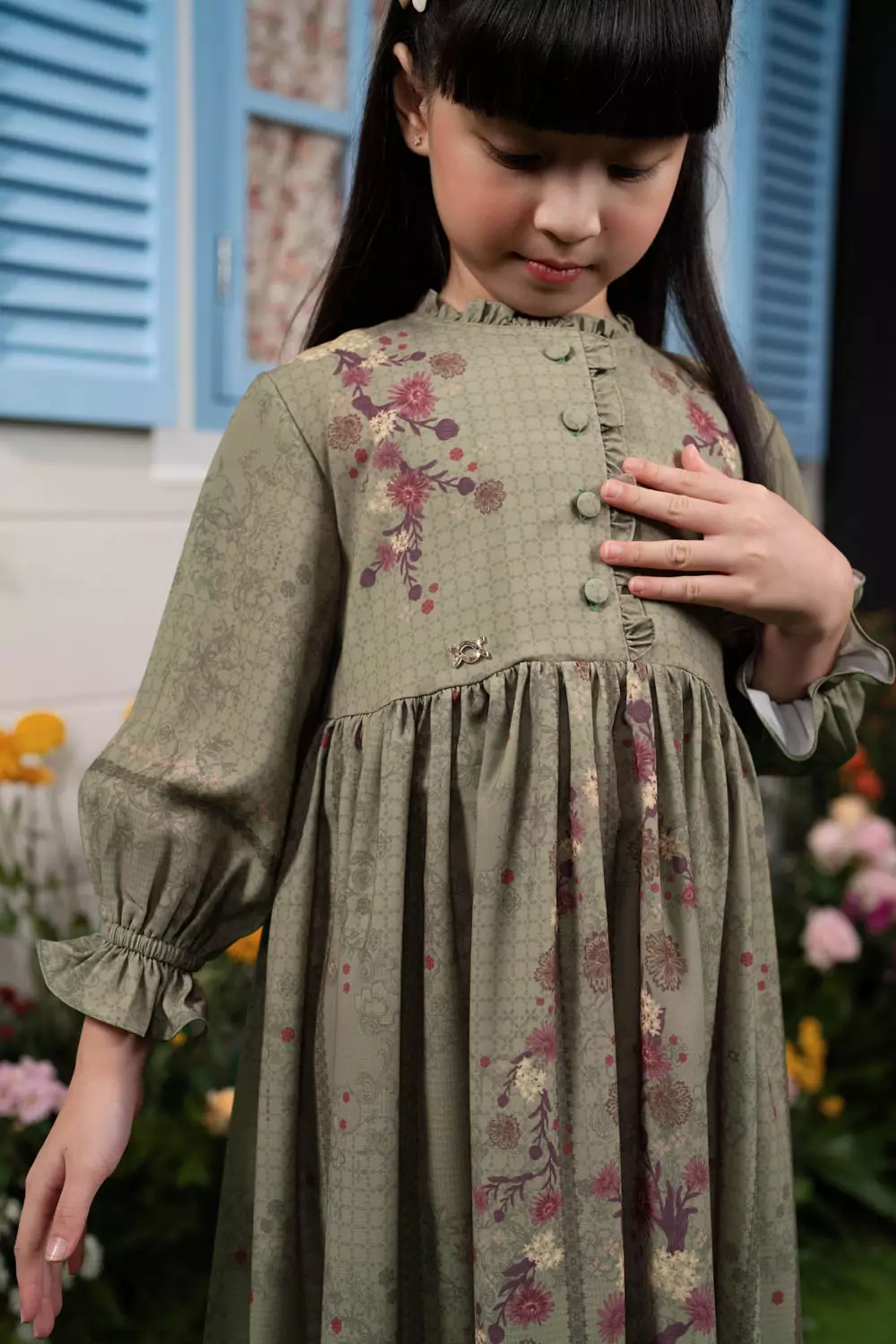 Klamby - Bingah Dress Girl Ambar