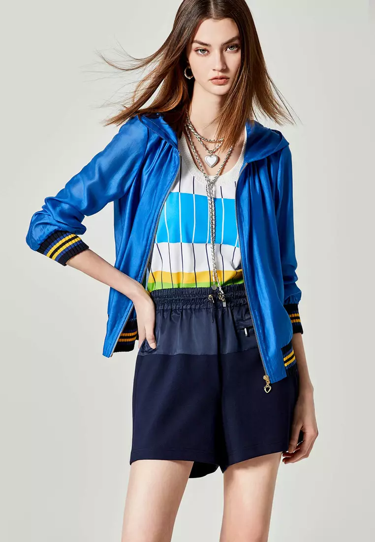 Colour Block Stripe Tank Top