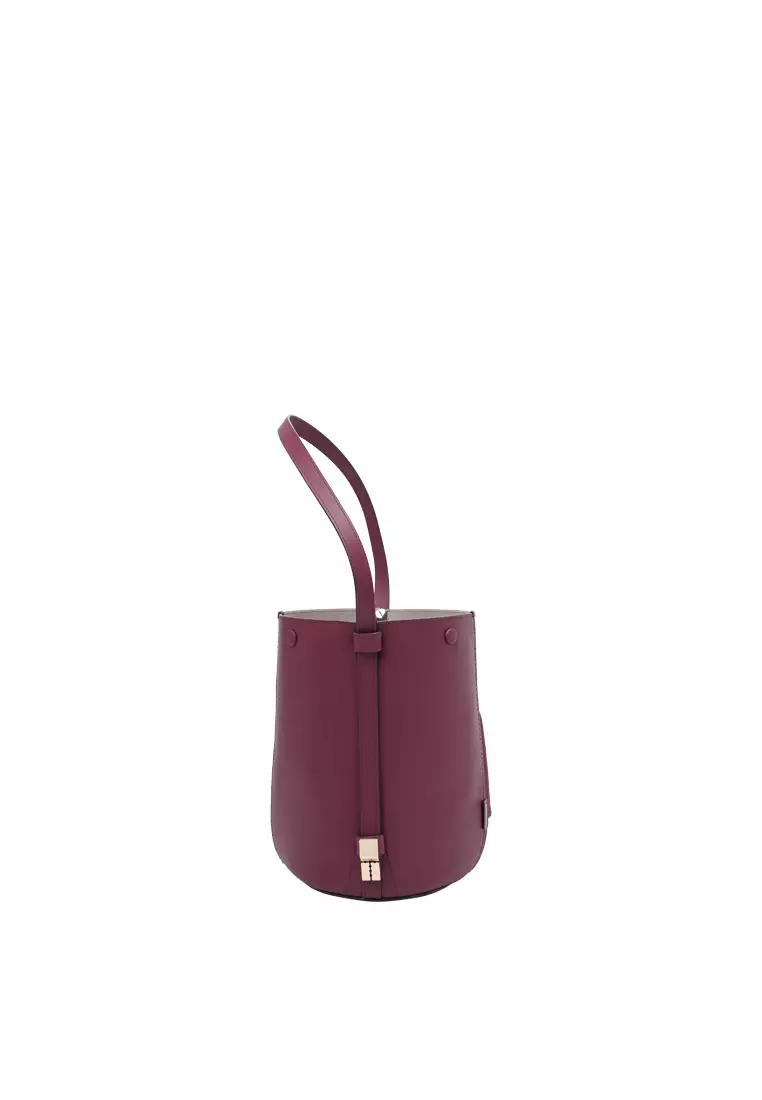 ORUKAMI Pocket Convertible Bucket Tote Small II - Berry