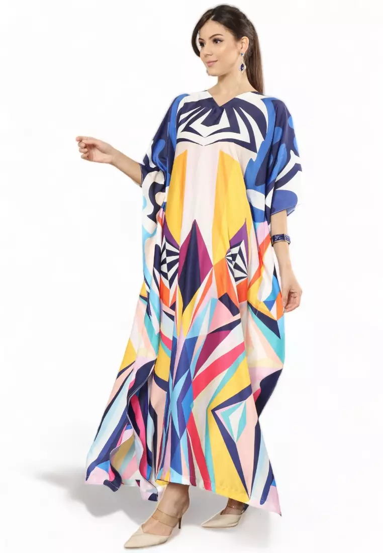 Kanzi Exclusive Short Sleeve Kaftan
