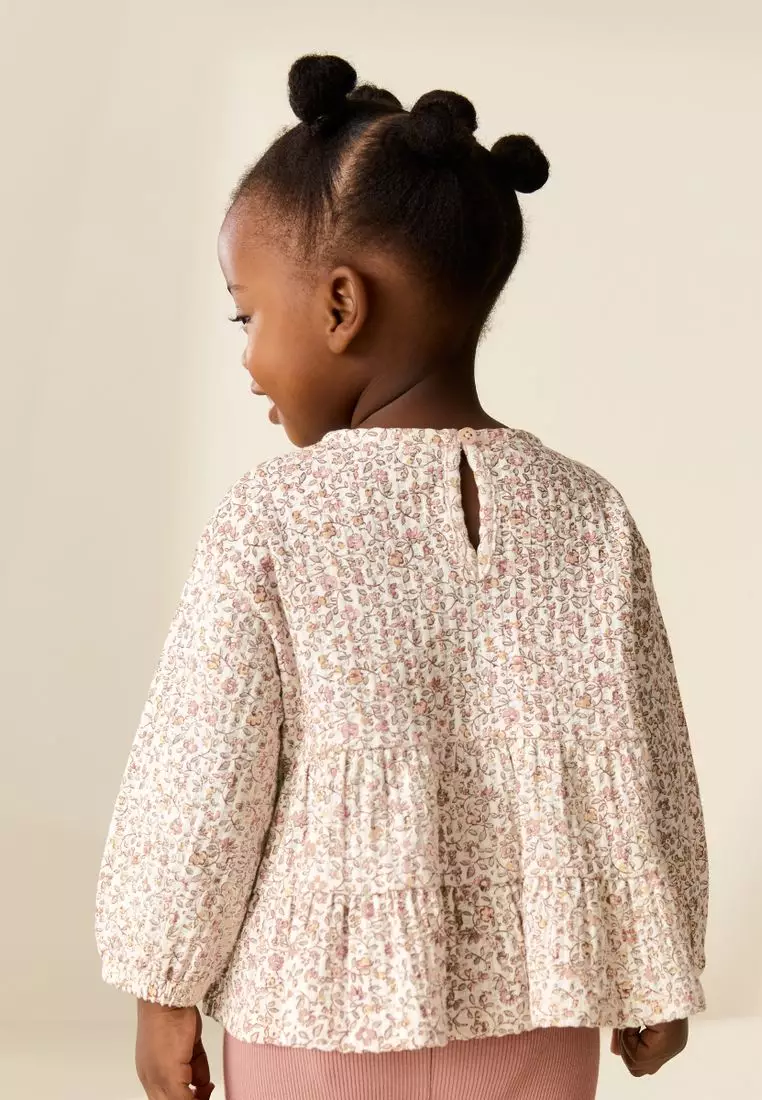 Long Sleeve Blouse and Leggings Set