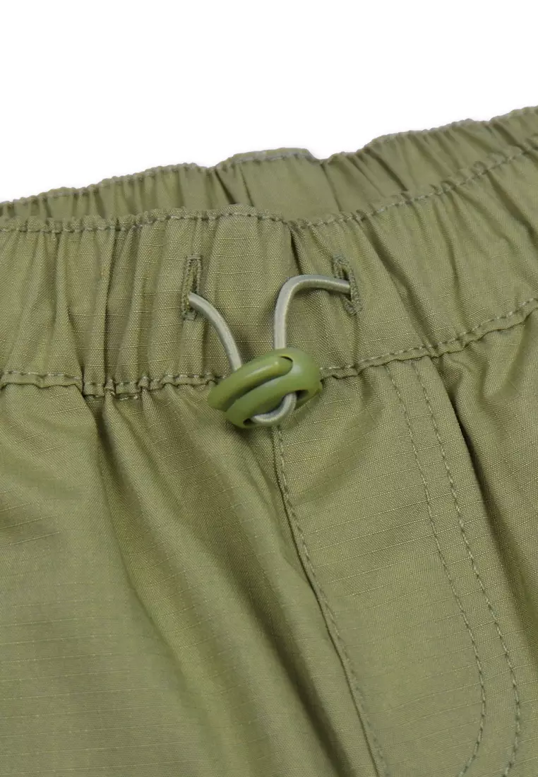 Boys Cargo Jogger Pants with Embroidery Details