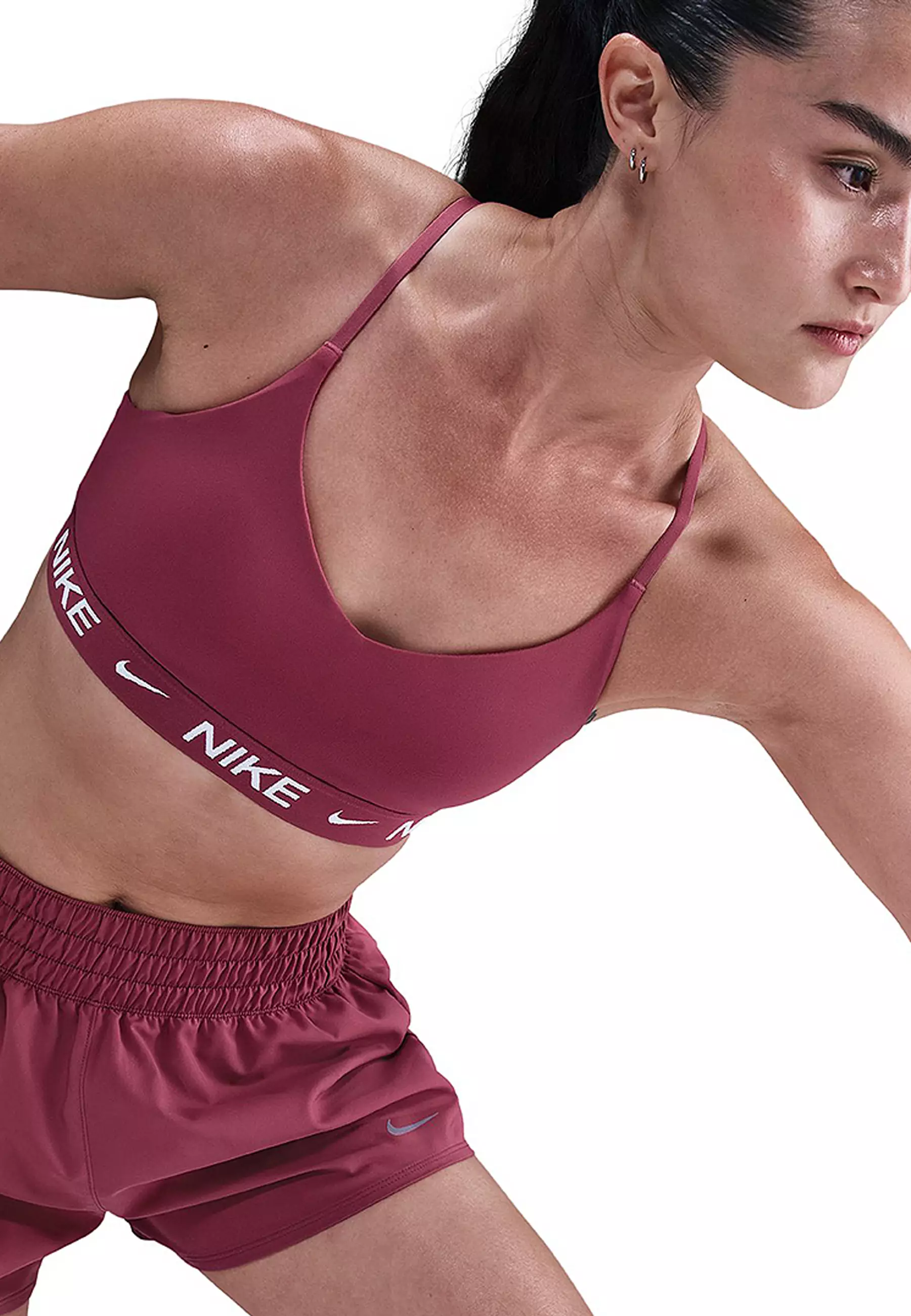 Indy Light Support Padded Adjustable Sports Bra