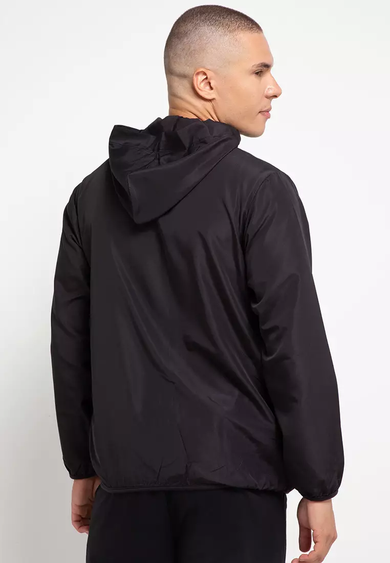 Jacket Hoodie Parasut Lengan Panjang