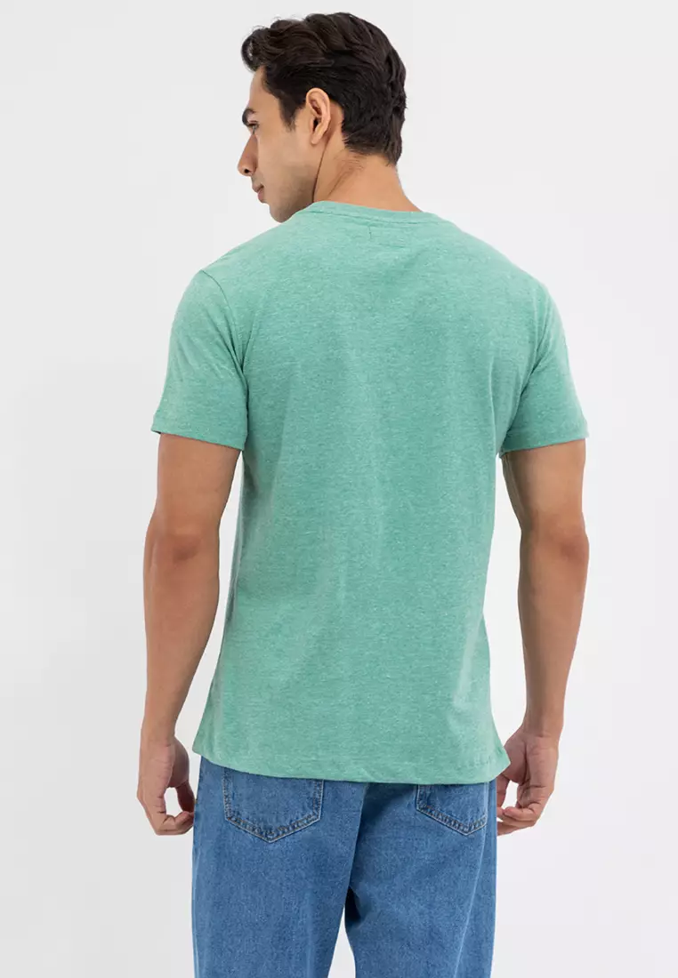 Men's OG Slub Tee Heather Green