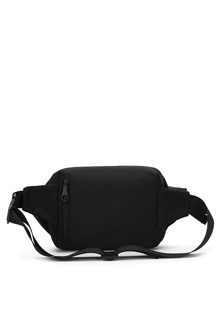 Camouflage Waist Bag / Belt Bag / Chest Bag - Black