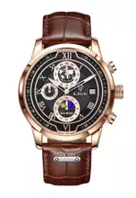 Rose Gold, Black, Brown