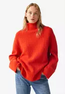 Red discount orange jumper