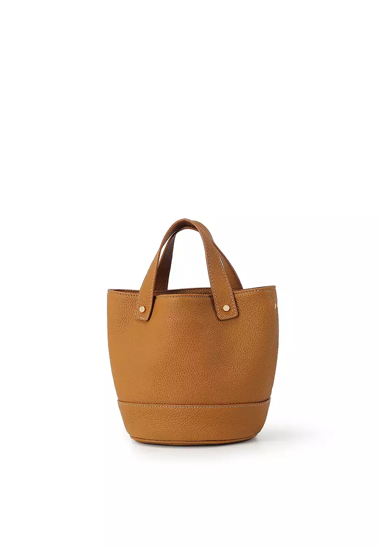[Online Exclusive] JULIANA Mini Bucket Bag - Camel
