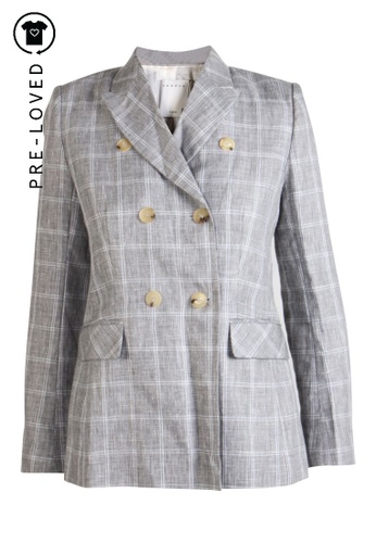 sandro grey coat