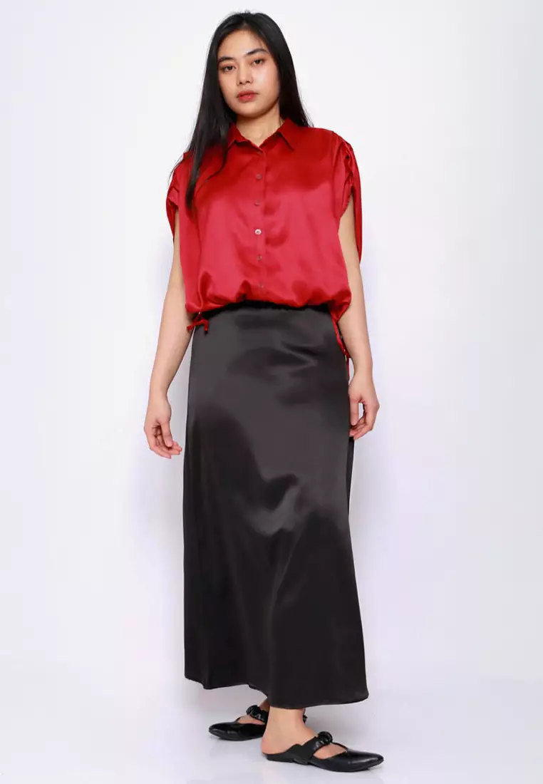Sateen Skirt