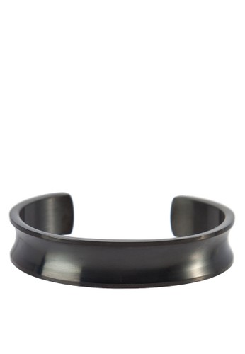 Pesprit 尖沙咀remium - 不銹鋼弧形開口手環, 飾品配件, 手環