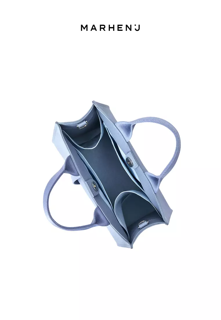 CINDY Vegan Leather Crossbody Bag Sky Blue