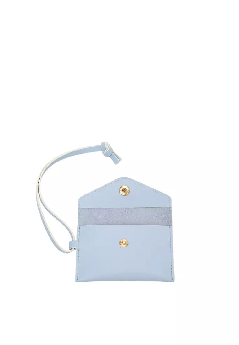 Strap Card Case - Baby Sky Blue