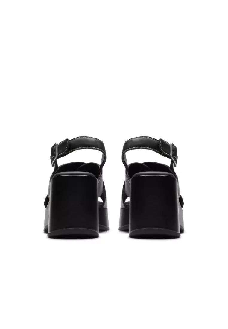 Buy CLARKS Manon Wish Black Leather Women's Casual Shoes 2025