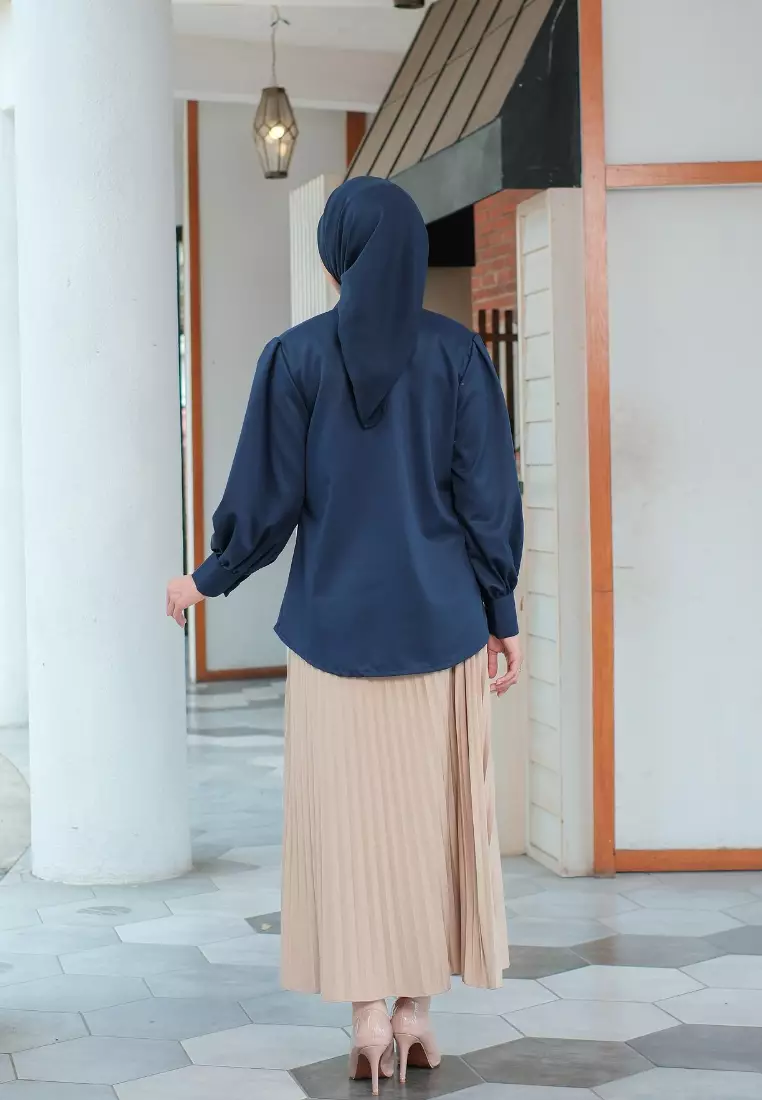 Manda Blouse Navy