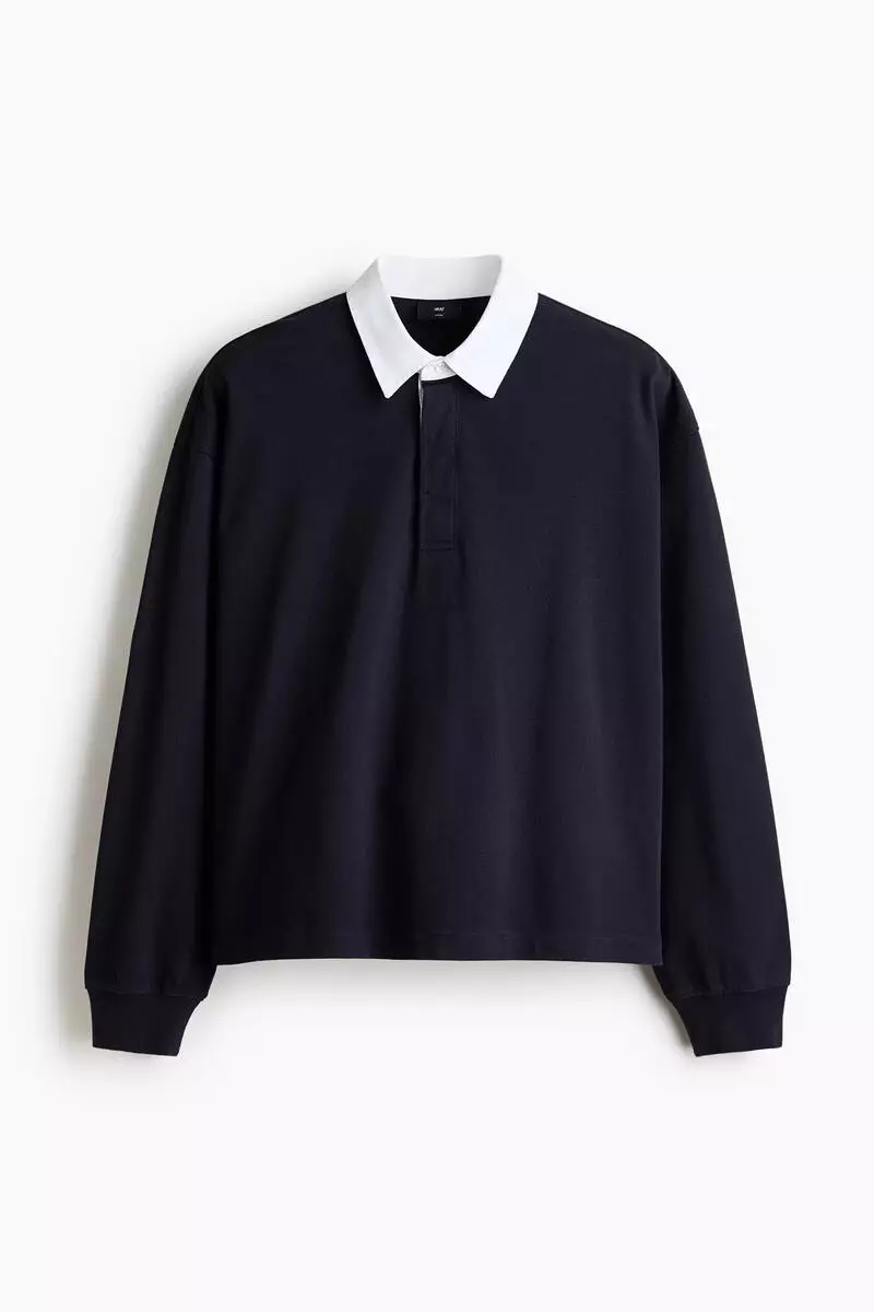 Loose Fit Cotton polo shirt