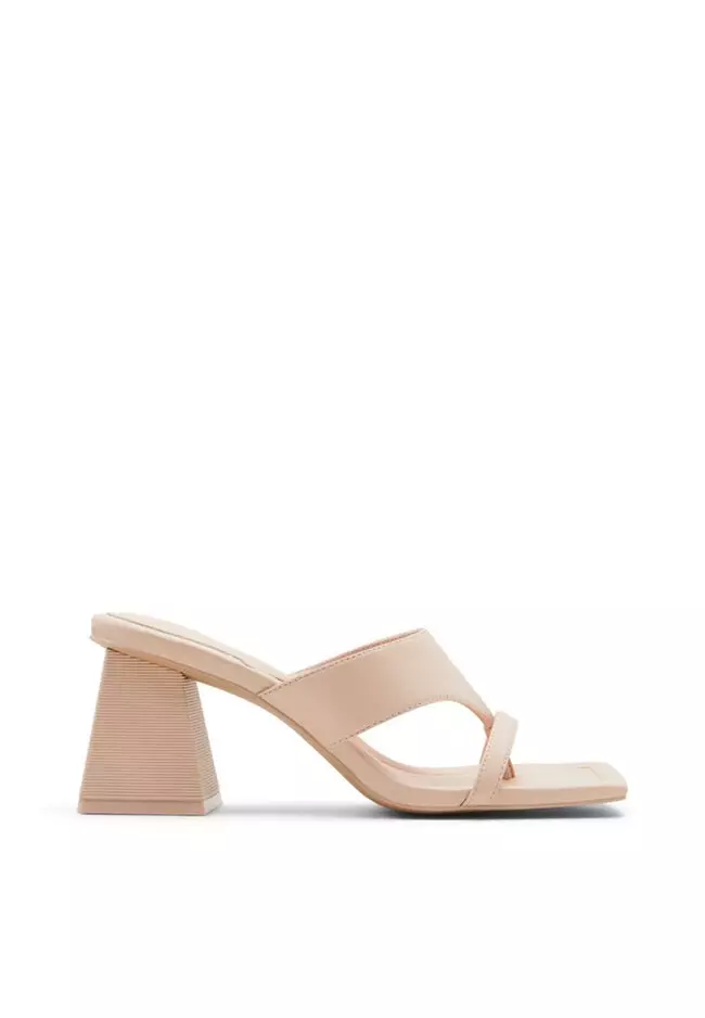 Aldo nude sandals new arrivals