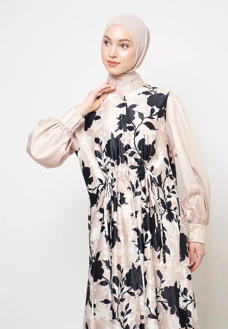 Kamilaa by Itang Yunasz Dress Amorist Khaki