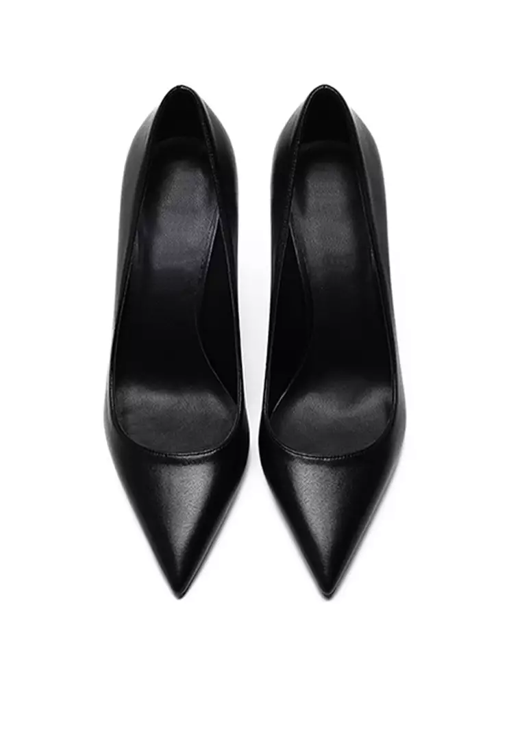 8CM Uniform Pointed High Heel Shoes HZL181