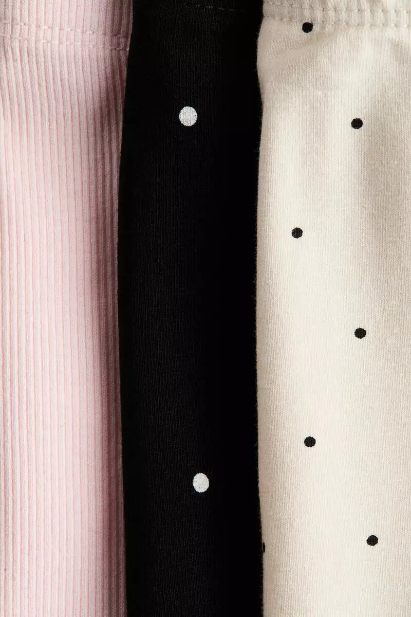 3-pack cotton leggings