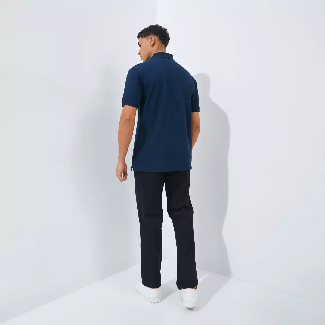 Jack Nicklaus Matrix Polo Shirt Pria Regular Fit Navy Colour Navy