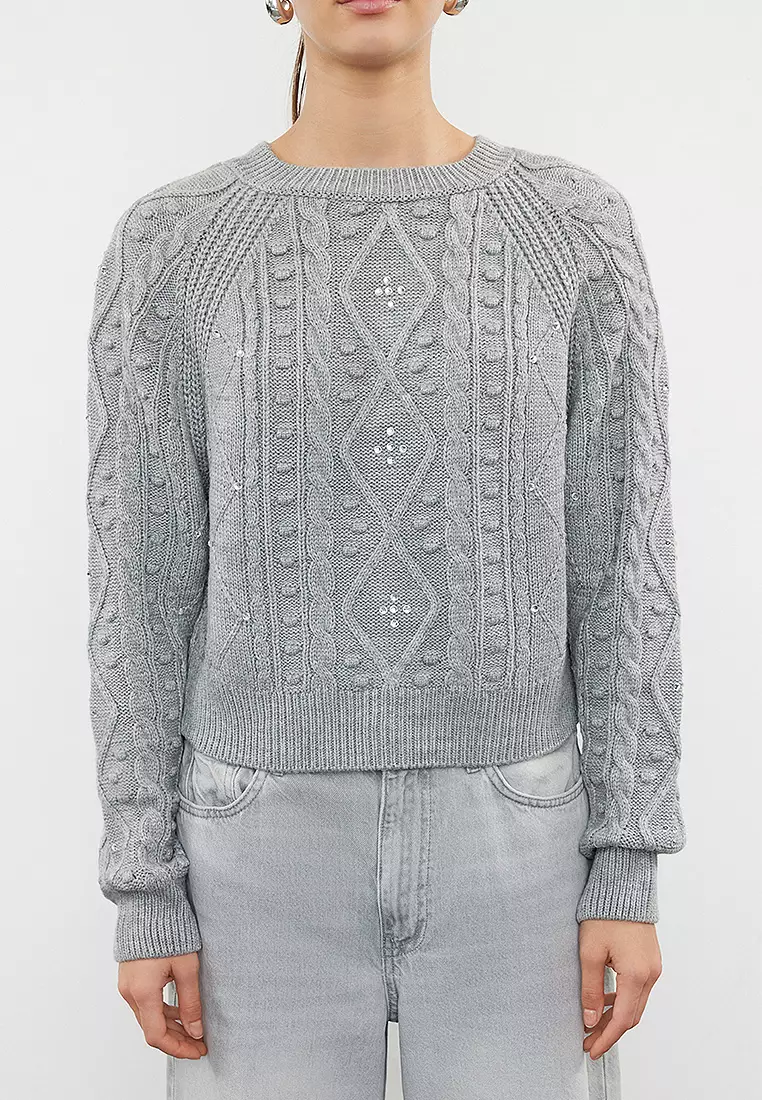 Reversible Knitwear Sweater Cardigan