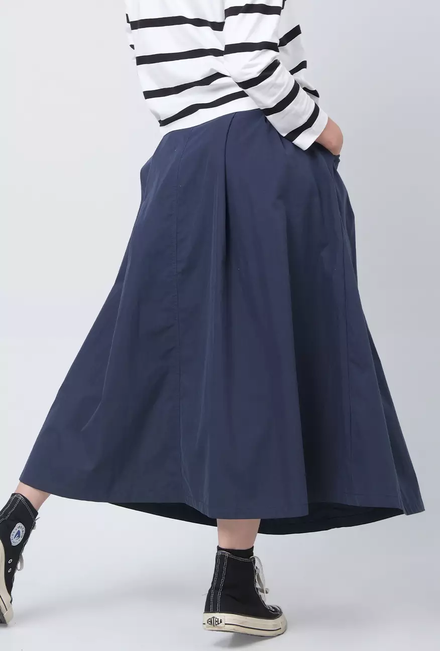 Rok Panjang Shava Navy