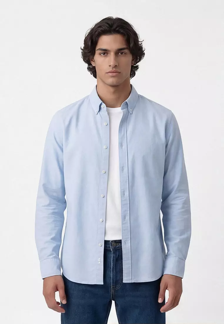 Oxford Shirt Regular Fit Light Blue