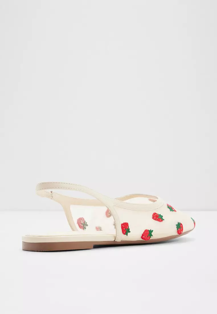 Droplet Slingback Flats