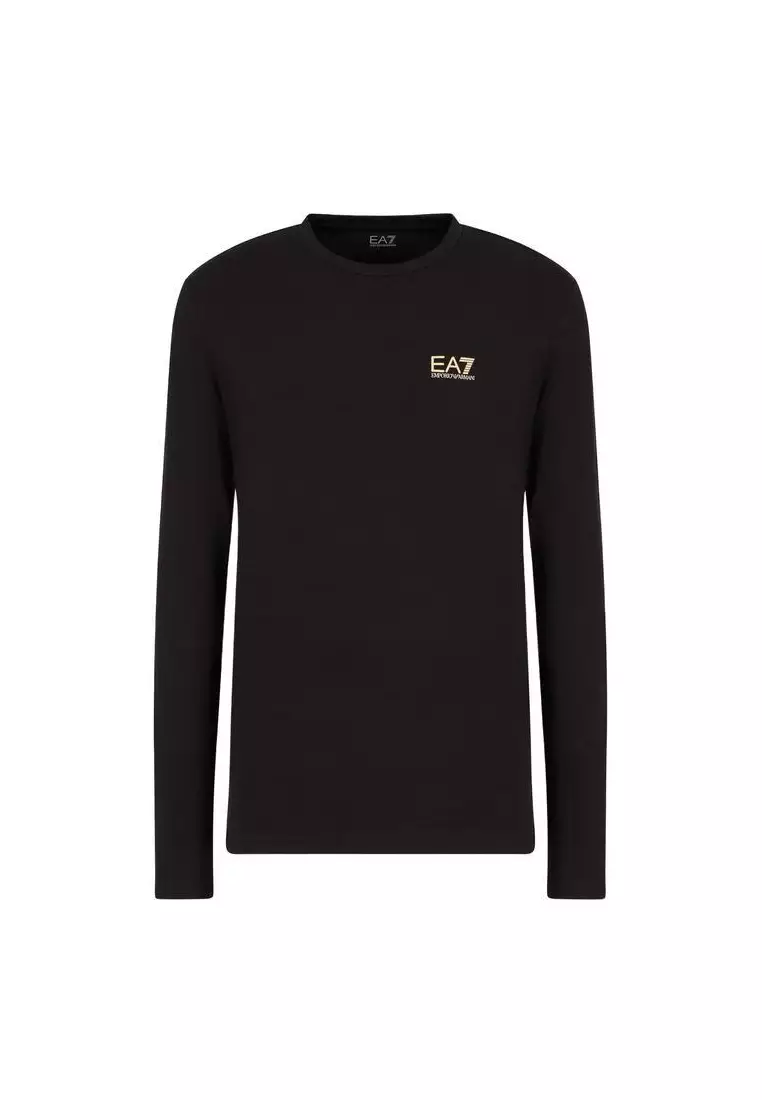 Buy Emporio Armani Men's Long Sleeve T-Shirt In Black 8NPT28