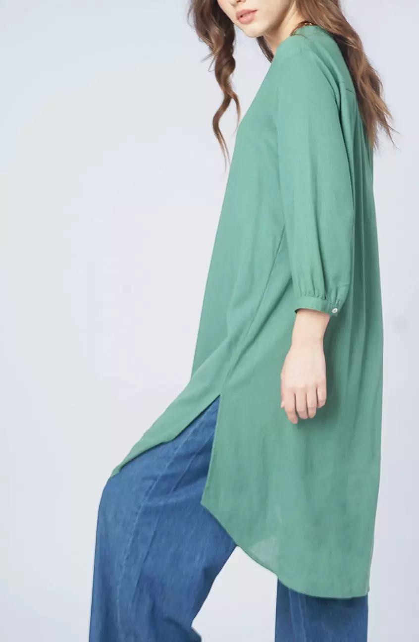 Dress Antie Dusty Green