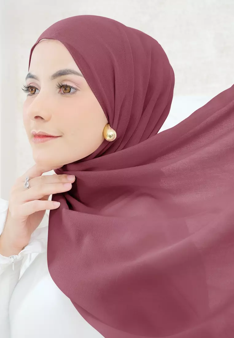 Cotton Bee - Ramya Shawl | Pashmina Viscose - Burgundy