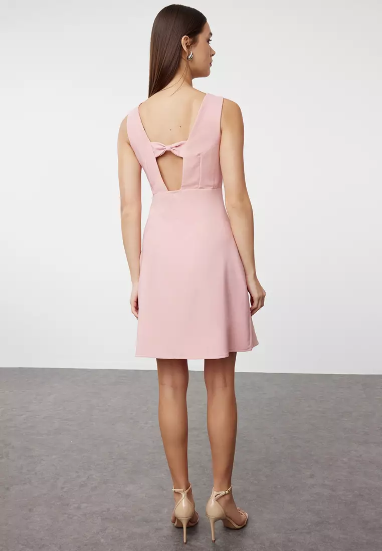 Button and Bow Dress