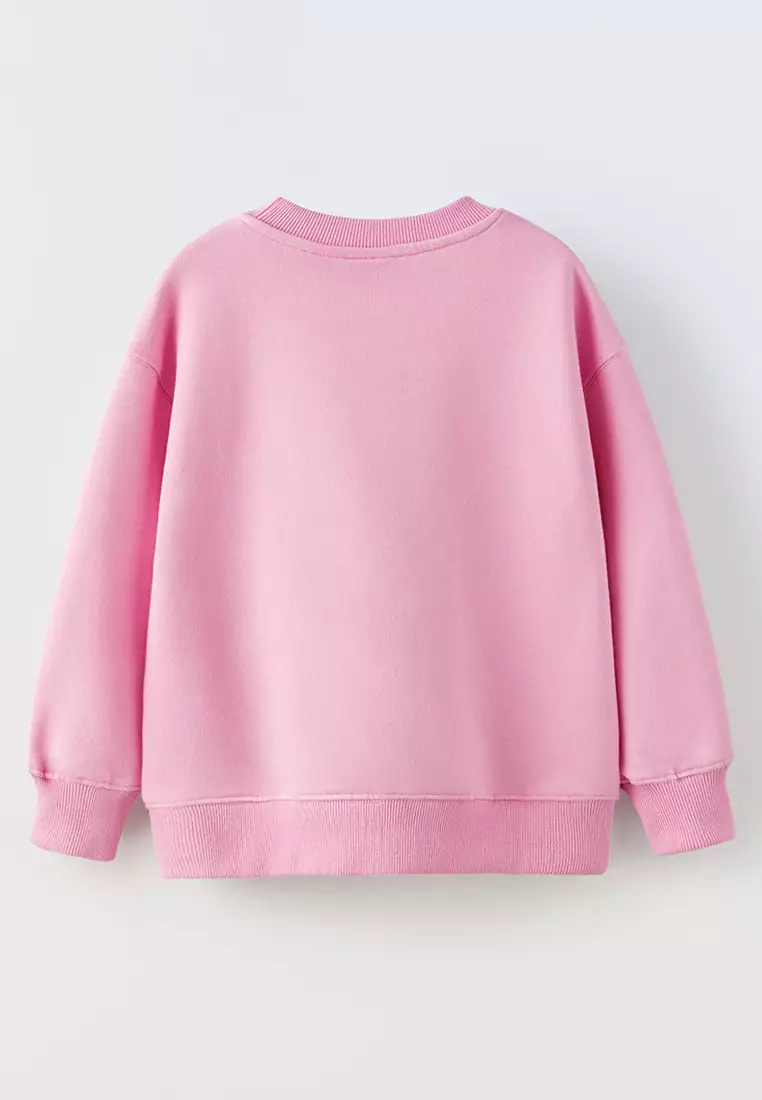 Barbie sweatshirt zara online