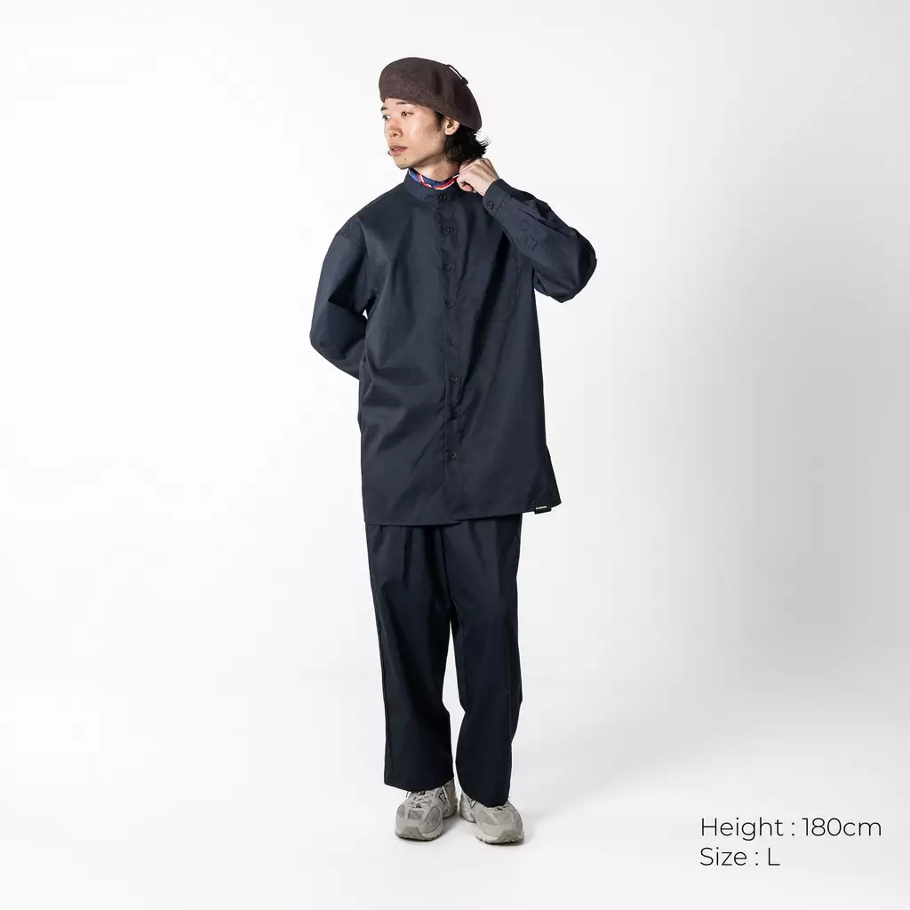 Bodypack Kremlin Long Sleeves Oversized Shirt - Navy