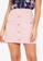 ZALORA WORK pink Skirt with Button Detail BCDB4AA30AB135GS_3