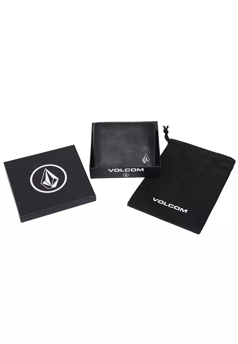 MLW SINGLE STONE LEATHER WALLET BLACK