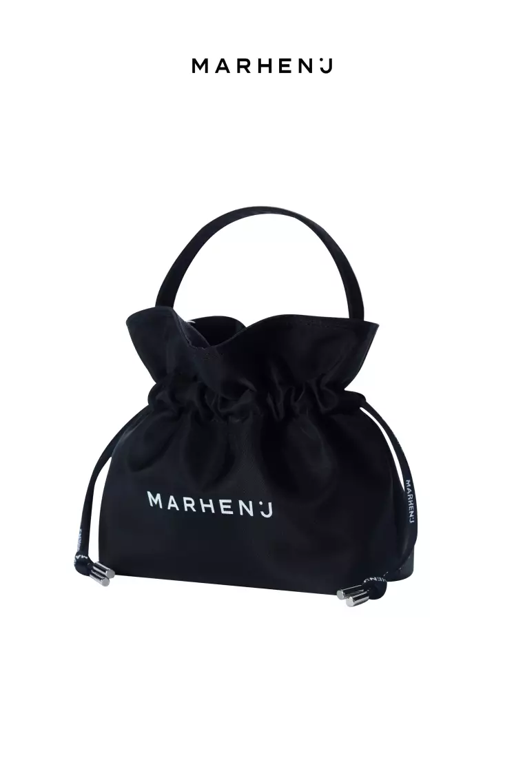 CHARRON Nylon Crossbody Bag Black